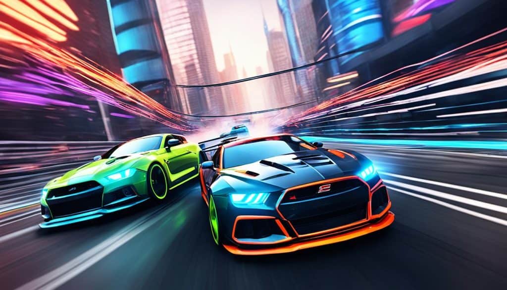 Redline Rush Cutting-Edge Graphics and Sound Effects