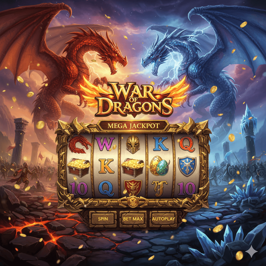 War Of Dragons: Epik Pertarungan Naga di Gulungan Slot