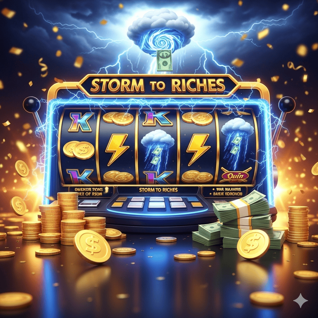 Storm to Riches: Petualangan Mengubah Hujan Menjadi Koin Emas