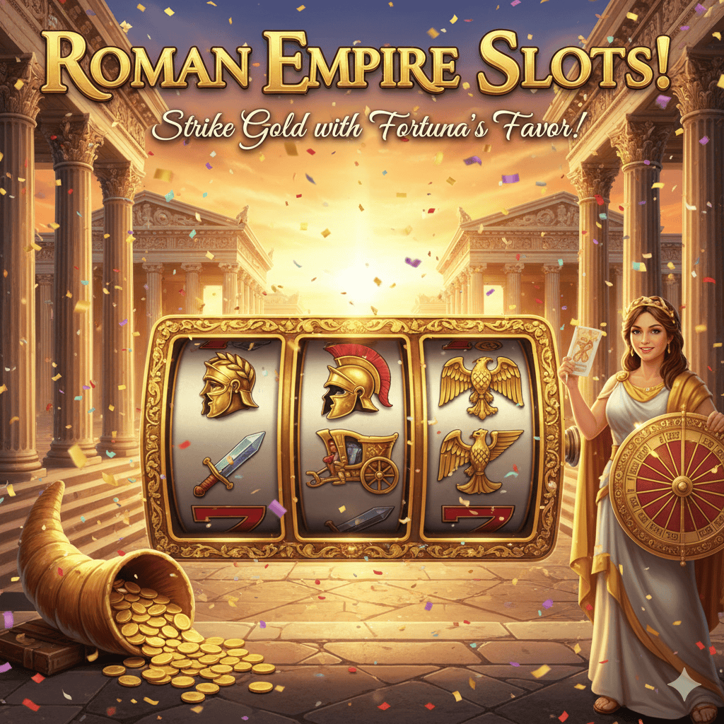 Roman Empire – menghadirkan nuansa kejayaan kekaisaran Romawi dalam permainan slot online.
