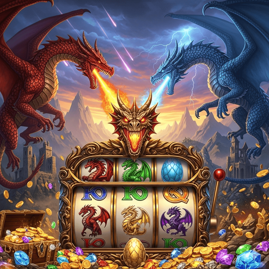 War Of Dragons: Epik Pertarungan Naga di Gulungan Slot
